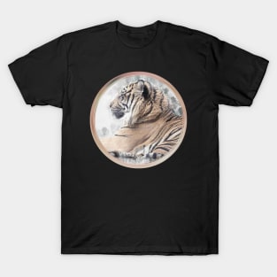 Tiger Wild Animal Safari Africa Jungle Feline World Nature Earth T-Shirt